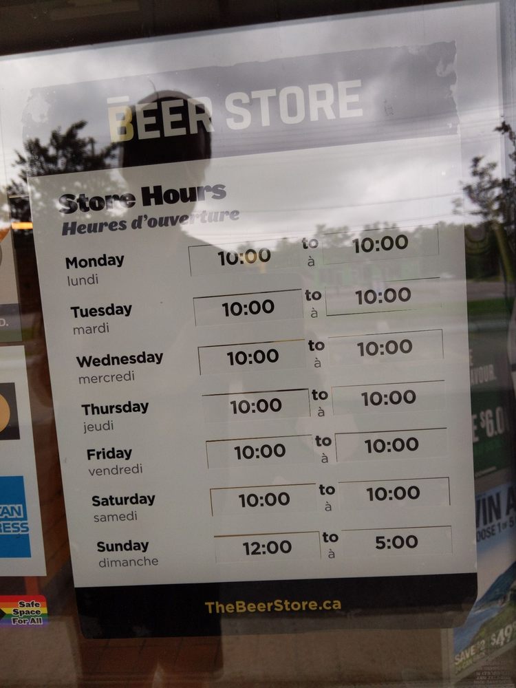 THE BEER STORE Updated October 2024 5804 Highway 7, Markham