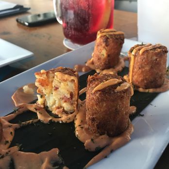 Four Winds Pub & Grill - Bacon stuffed tater tots - American Near Me - Lynn, Massachusetts