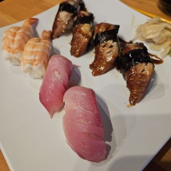 Orient Sushi Grill - Unagi nigri, Yellowtail nigri, Ebi nigri - Sushi Bars Near Me - Gilbert, Arizona