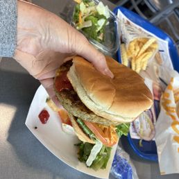 Vegetarian burger
