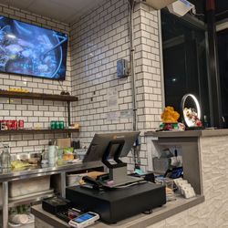 Meow Rice Noodle - Food documentary playing on the TV.