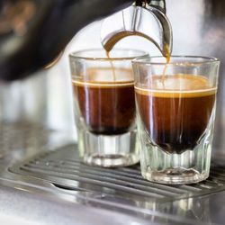 Flo's Joe - Our Italian roast espresso is from Cafe D'arte located just north of us in Federal Way, Washington.