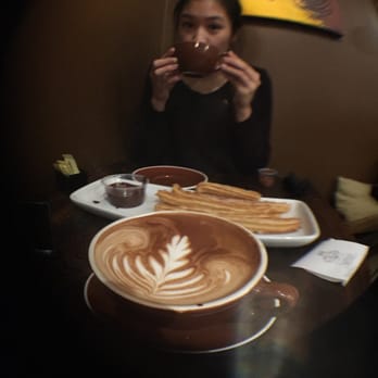 Amara Chocolate & Coffee - 6 churros + dark chocolate dipping sauce - Coffee & Tea Near Me - Pasadena, California