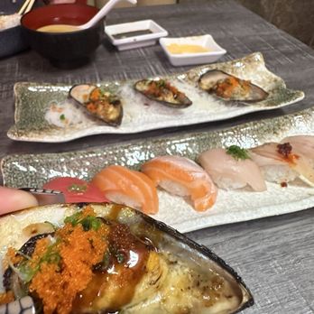 Sushi Umi - Baked Green Mussel - Sushi Bars Near Me - Glendora, California Sushi Umi - Baked Green Mussel - Sushi Bars Near Me - Glendora, California