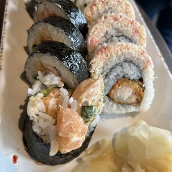 The Market at Malcolm Yards - Spicy Salmon and Malcolm Rolls from Bagu Sushi - Food Court Near Me - Minneapolis, Minnesota The Market at Malcolm Yards - Spicy Salmon and Malcolm Rolls from Bagu Sushi - Food Court Near Me - Minneapolis, Minnesota