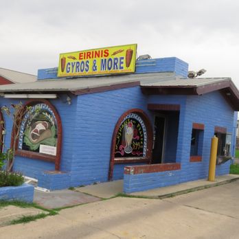 Eirinis Gyros and More - a blue building - Greek Near Me - Corpus Christi, Texas Eirinis Gyros and More - a blue building - Greek Near Me - Corpus Christi, Texas