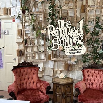 The Ripped Bodice - Brooklyn - Cute seating area - Bookstores Near Me - Brooklyn, New York The Ripped Bodice - Brooklyn - Cute seating area - Bookstores Near Me - Brooklyn, New York