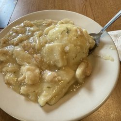 Village Family Restaurant - Chicken and dumplings