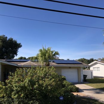 Green Planet Solar Systems - Psnasonic solar panels on a home in Largo FL - Solar Installation Near Me - Largo, Florida