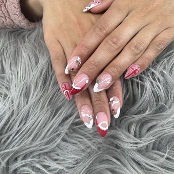 Holly’s Nails - Christmas Nails - Nail Salons Near Me - Cypress, California