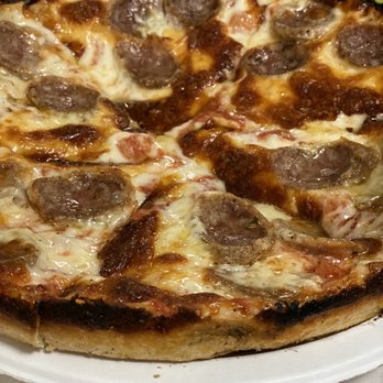 Matthew's Pizza - Sausage and cheese - Pizza Near Me - Baltimore, Maryland
