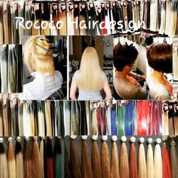 Rococo Hairdesign - Haarverlängerung & Haarverdichtung       verschiedenen Methoden Keratin Bonding Tape-Extenions Clip Extension