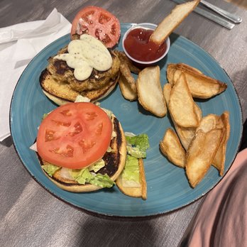 Blue Crab Restaurant - Crab cake sandwich and fries. Very good. - Seafood Near Me - West Point, Virginia Blue Crab Restaurant - Crab cake sandwich and fries. Very good. - Seafood Near Me - West Point, Virginia