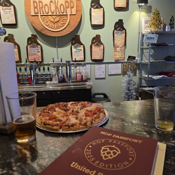 Brockopp Brewing - $20 3 meat pizza and 2 beers - Breweries Near Me - Valley City, North Dakota