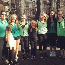 The Dance Network - Dancers after performing at Carpinteria's Avocado Festival 2014