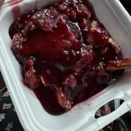 Blackberry cobbler