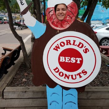 World's Best Donuts - Pfst- I assume the step stool was for short people, like me! - Donuts Near Me - Grand Marais, Minnesota World's Best Donuts - Pfst- I assume the step stool was for short people, like me! - Donuts Near Me - Grand Marais, Minnesota