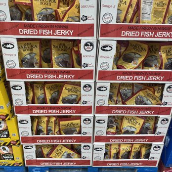 Costco - This is the best fish jerky I've ever had. - Wholesale Stores Near Me - Lihue, Hawaii Costco - This is the best fish jerky I've ever had. - Wholesale Stores Near Me - Lihue, Hawaii