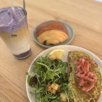 Loki Coffee - Ube Halaya Latte, Pain au Chocolat, Avocado Toast - Cafes Near Me - Salt Lake City, Utah Loki Coffee - Ube Halaya Latte, Pain au Chocolat, Avocado Toast - Cafes Near Me - Salt Lake City, Utah