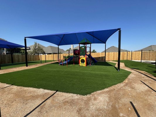 Playground Grass - AVOID INJURIES WHEN YOUR KIDS PLAY OUTSIDE, DEPEND ON US FOR A PLAYGROUND GRASS INSTALLATION IN SAN ANTONIO, TX
As fun as they are, playgrounds can still be a dangerous place for kids. Wood Chips can cause splinters and hidden rocks can lead to serious scrapes and bruises. Protect your little ones in San Antonio, TX with a padded turf installation from Luxury Outdoor TX. Padded playground grass is easy to maintain, and you won't find any harmful debris hiding out of sight.
We make sure all of the playgrounds we work on are up to code. We care about our client's safety, so we make sure to do everything by the book. Reach out today to find out how we can keep your playground safe.
ENJOY PEACE OF MIND WITH EXTRA SAFETY FEATURES
Playground grass not only looks great, but it can also help prevent injuries. Padded playground grass offers:
- A soft surface to break a fall
- Reinforced padding for shock absorption
- A comfortable surface for bare feet
With your new padded turf installation, you can let kids run free on playground equipment in San Antonio, TX without fear of them getting hurt. Call 512-645-4192 today for a free estimate on padded playground grass. Playground Grass - AVOID INJURIES WHEN YOUR KIDS PLAY OUTSIDE, DEPEND ON US FOR A PLAYGROUND GRASS INSTALLATION IN SAN ANTONIO, TX
As fun as they are, playgrounds can still be a dangerous place for kids. Wood Chips can cause splinters and hidden rocks can lead to serious scrapes and bruises. Protect your little ones in San Antonio, TX with a padded turf installation from Luxury Outdoor TX. Padded playground grass is easy to maintain, and you won't find any harmful debris hiding out of sight.
We make sure all of the playgrounds we work on are up to code. We care about our client's safety, so we make sure to do everything by the book. Reach out today to find out how we can keep your playground safe.
ENJOY PEACE OF MIND WITH EXTRA SAFETY FEATURES
Playground grass not only looks great, but it can also help prevent injuries. Padded playground grass offers:
- A soft surface to break a fall
- Reinforced padding for shock absorption
- A comfortable surface for bare feet
With your new padded turf installation, you can let kids run free on playground equipment in San Antonio, TX without fear of them getting hurt. Call 512-645-4192 today for a free estimate on padded playground grass.