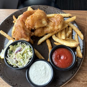 Tidal Raves - Halibut fish and chips - New American Near Me - Depoe Bay, Oregon Tidal Raves - Halibut fish and chips - New American Near Me - Depoe Bay, Oregon