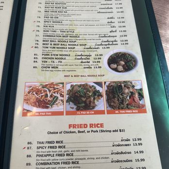 Cancoon Thai Restaurant - Menu - Thai Near Me - Bellflower, California