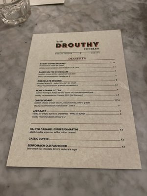 Menu photo 2 The Drouthy Cobbler Elgin, MRY Menu photo 2 The Drouthy Cobbler Elgin, MRY