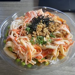 Blue Fish Hawaii Poke Bowl - Build Create Your Bowl with 3 Protein