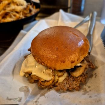 The Gnarly Heifer - Shroomilicious burger - Hot Dogs Near Me - Whitehall, Michigan The Gnarly Heifer - Shroomilicious burger - Hot Dogs Near Me - Whitehall, Michigan