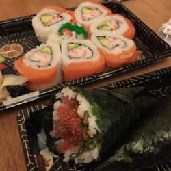 Tani Sushi - Temaki Combo and orange blossom roll