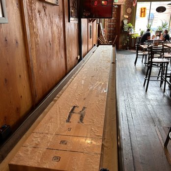 Hardware Brewing - a shuffler table in a restaurant - American Near Me - Kendrick, Idaho