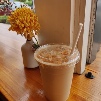 Dart Coffee Co - churro latte - Coffee Roasteries Near Me - Santa Barbara, California