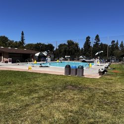 One of two pools.