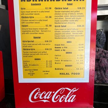 Abrakebabra - Menu as of 06/04/2022 - Mediterranean Near Me - Salem, Virginia