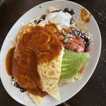 Ollo - Huevos rancheros with chips - New American Near Me - Malibu, California Ollo - Huevos rancheros with chips - New American Near Me - Malibu, California