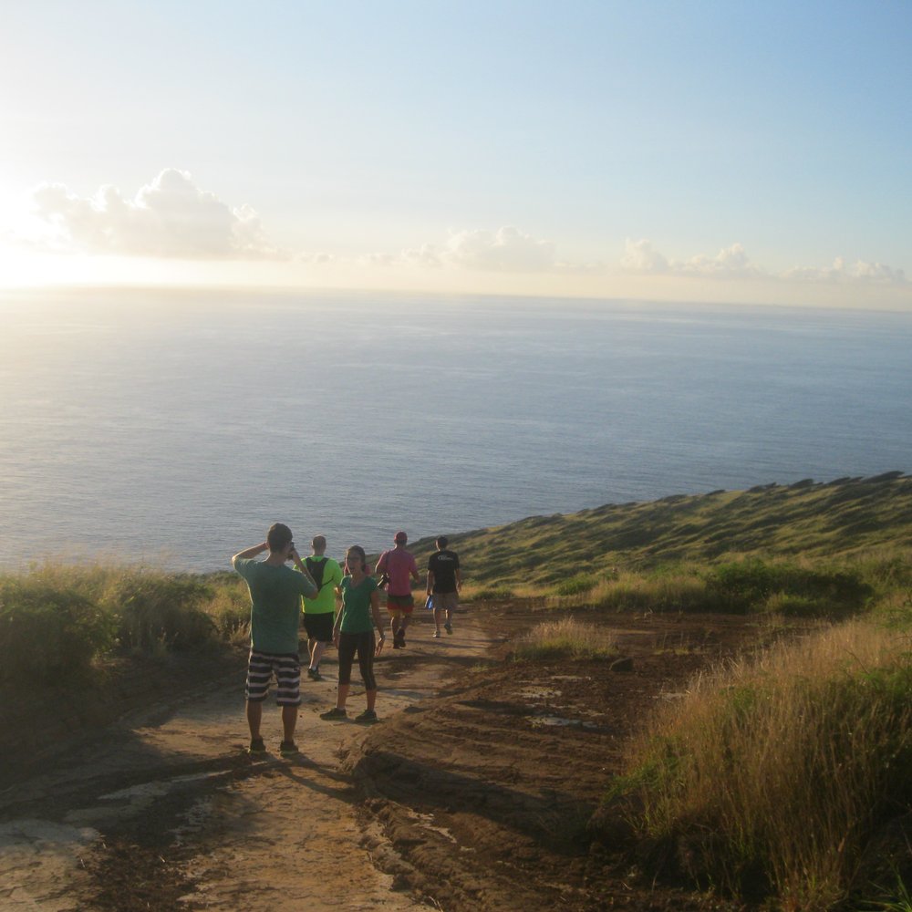 Hanauma Bay Trail - going down the nasty slope... - Hiking Near Me - Honolulu, Hawaii