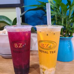 Sparkling fruit teas (loved them) Sparkling fruit teas (loved them)