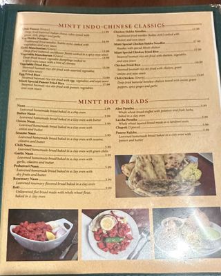 Menu photo 2 Mintt Indian Cuisine - Monroeville Monroeville, PA