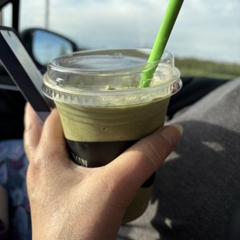 The Human Bean - Matcha smoothie w/o whip - Coffee & Tea Near Me - Central Point, Oregon The Human Bean - Matcha smoothie w/o whip - Coffee & Tea Near Me - Central Point, Oregon