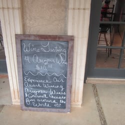 Wild West Wine Company - Wine Tasting Ad Outside