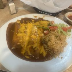 Farolito Restaurant - Cheese Enchiladas