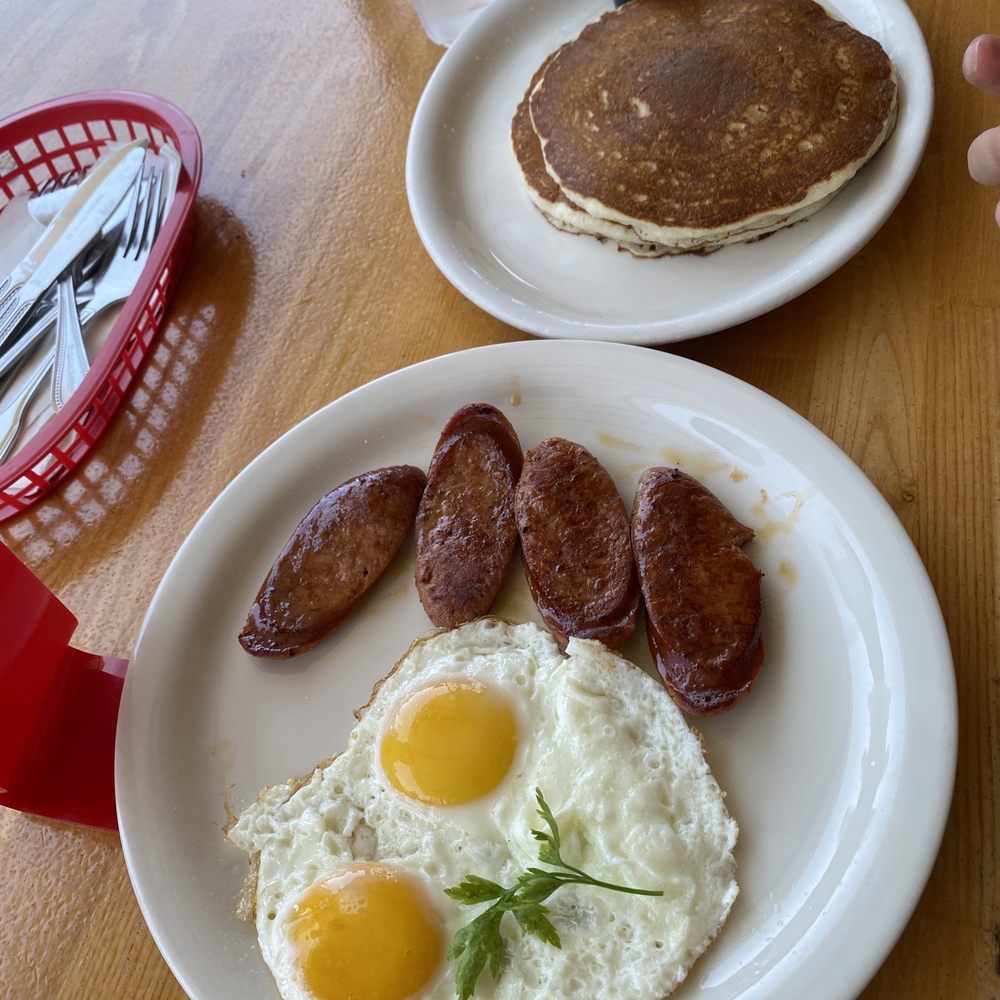 Stacks Pancake House - Portuguese Sausage & Eggs, Pancake - Breakfast & Brunch Near Me - Dana Point, California Stacks Pancake House - Portuguese Sausage & Eggs, Pancake - Breakfast & Brunch Near Me - Dana Point, California