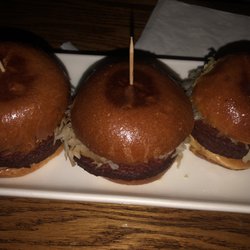 The Tumble Inn - Hot dog sliders (Pork tastes like fried bologna)