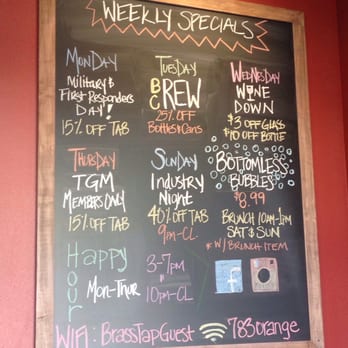 The Brass Tap - Military & First Responders Day on Monday! That covers most of my friends ;) - Beer Bar Near Me - Vacaville, California The Brass Tap - Military & First Responders Day on Monday! That covers most of my friends ;) - Beer Bar Near Me - Vacaville, California