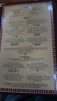 Menu photo 3 Tower Cafe Sacramento, CA