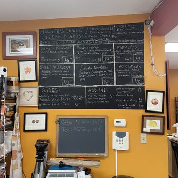 The Cheese Traveler - a chalkboard in a kitchen - Cheese Shops Near Me - Albany, New York