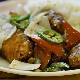 Ah, one of my usual dishes, the fried chicken wings. Ah, one of my usual dishes, the fried chicken wings.