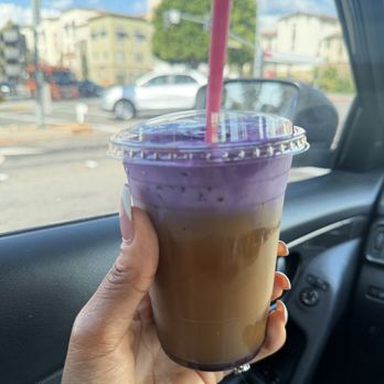 Yoxi Teatime - Ube iced coffee - Bubble Tea Near Me - Glendora, California
