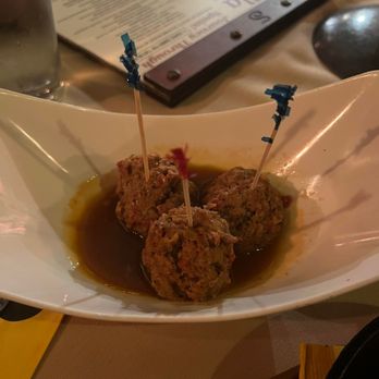 Olé Tapas Bar & Kitchen - Albondigas al Jerez Con Chorizo - Spanish Near Me - Long Beach, California