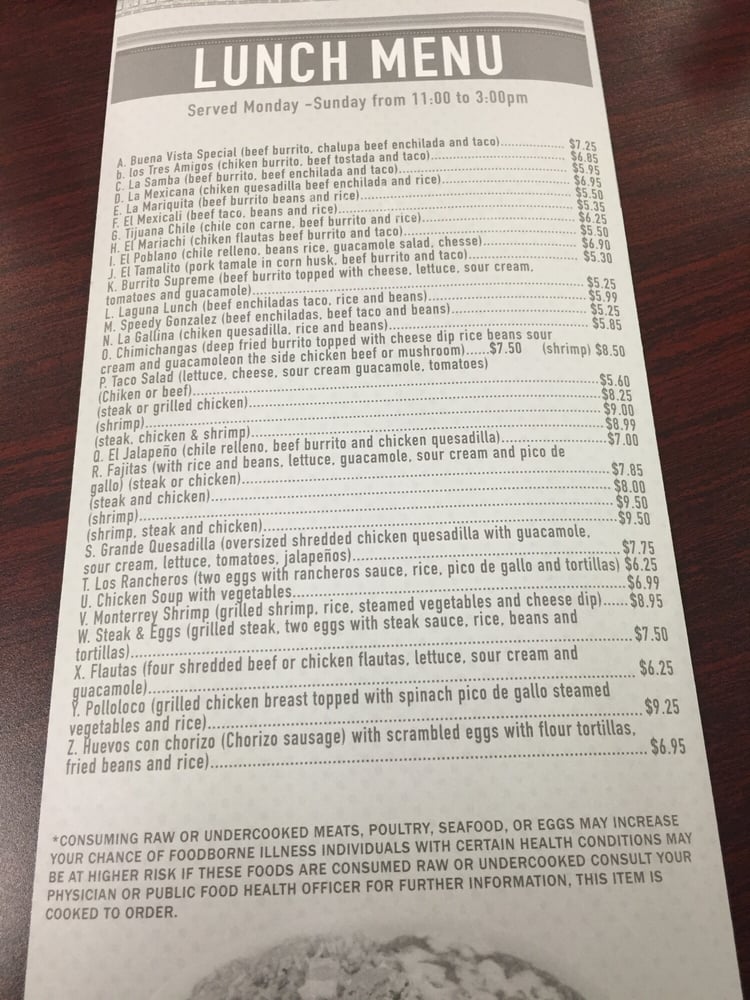 Buena Vista Mexican Restaurant